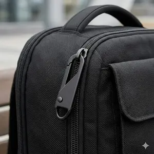 5-Pack Alloy Zipper Repair Kit, Universal Replacement Sliders for Luggage Backpacks Jackets Shoes, Anti-Drop Rustproof Durable Zipper Pulls, DIY Fix Tool for Metal Zippers, Portable Maintenance Set