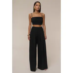 Black Serenade Pant Set