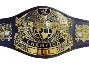 Undisputed World Heavyweight Championship Wrestling Replica Title Belt 2mm Adult Size
