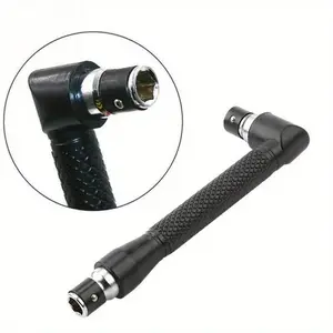 Mini Double-ended L-Socket Wrench 6.35mm 90° Right Angle Screwdriver Driver Bit Joiner Handle Utility Tool Set Home Maintenance Multifunctional Screwdriver
