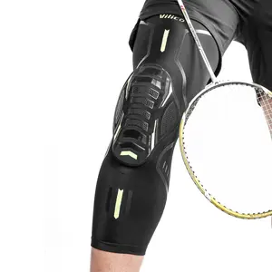 Outdoor Sports Basketball Football Knee Protector, Elastic Anti-Slip Honeycomb Collision Protection, Leg Guard for Sports Activities, Sports Knee Pads