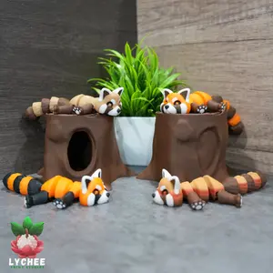 Red Panda | Adorable Articulating | Home Decor and Gifts |