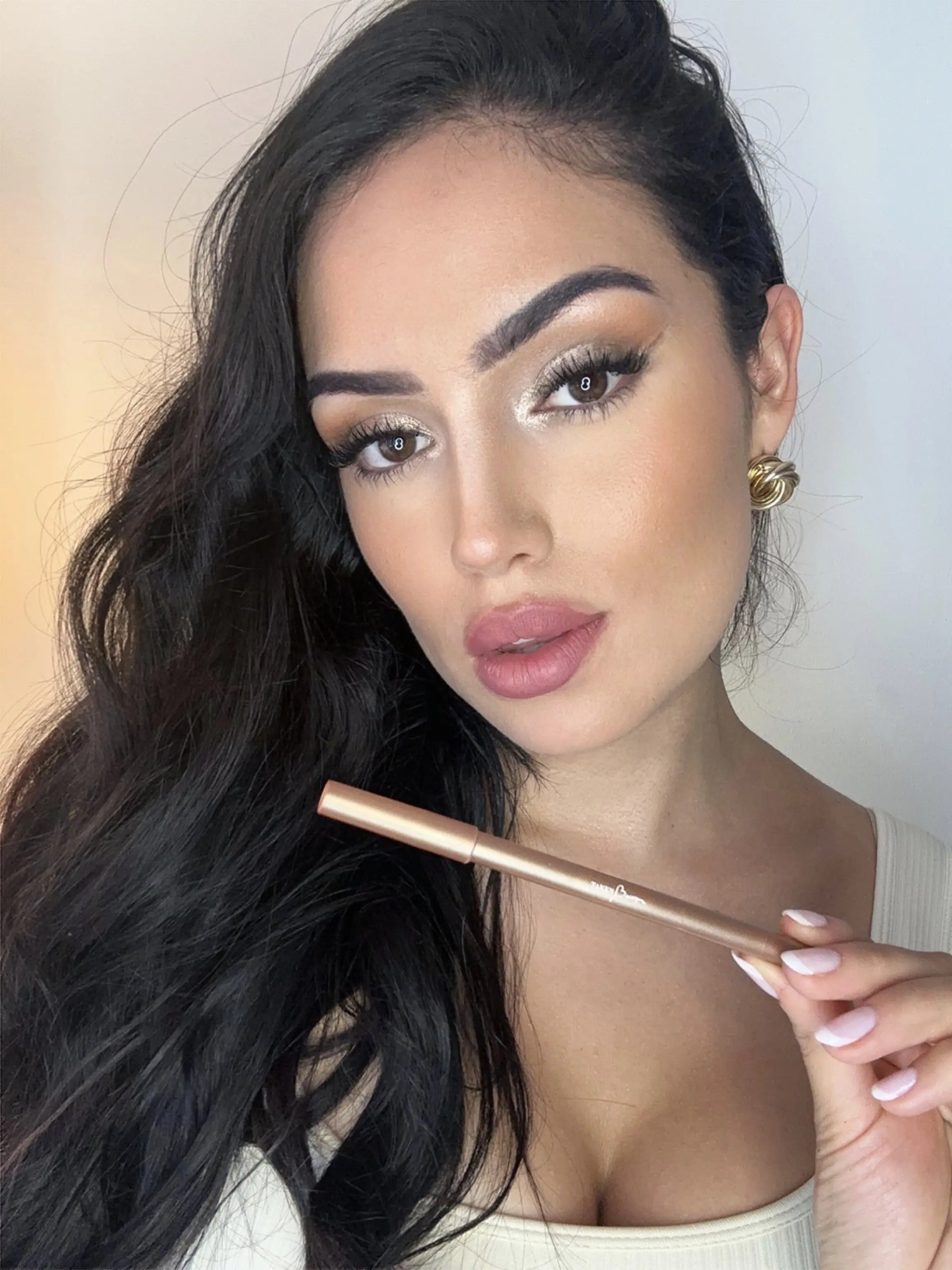 Shimmery Eye Liner - Sparkly Champagne