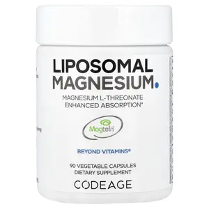 Codeage Liposomal Magnesium L-Threonate, 90 Vegetable Capsules