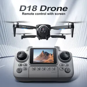 D18 Drone Screen-Controlled Brushless 150° Quadcopter with Obstacle Avoidance & Aerial Photography Remote Control 3.7V 900mAh Battery