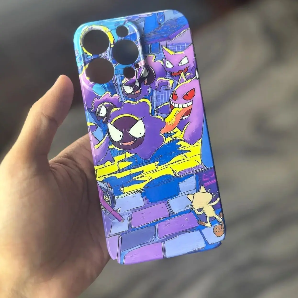Cute Poke Anime iPhone Case for all iPhone and Samsung models; available as a 2-in-1 MagSafe Tough Case or 2-in-1 Tough Case.