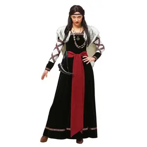 Dark Viking Dress Costume for Women