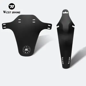 WEST BIKING Portable Mountain Bike Mudguards Bicycle Accessories Lightweight Quick Release Front and Rear Bicycle Fender, Bicycle Parts