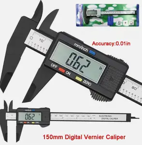 6" 150mm Digital Caliper LCD Electronic Vernier Measuring Tool 6" 150mm Digital Caliper LCD Electronic Vernier Measuring Tool