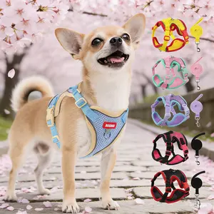 2PC New Cat Leash+Chest Strap, Outdoor Anti Slip, Adjustable, No Pull Harness, Multi Colored Options, Suitable For Cats And Small Dogs To Go Out, Ideal Holiday Gift