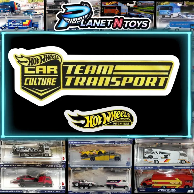 Hot Wheels Team Transports Assorted 1:64