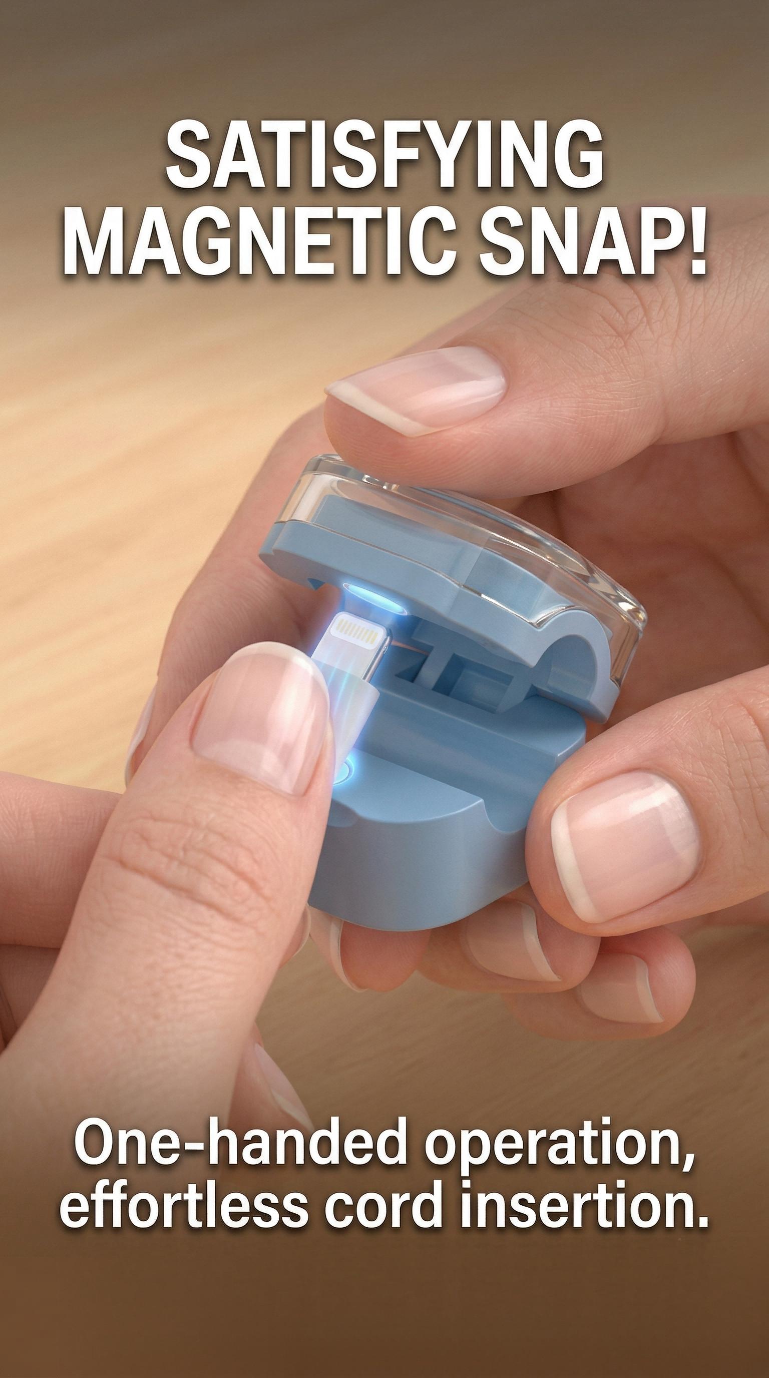 8 Pack Magnetic Cable Clips Strong Adhesive Cord Organizer for Desk & Car in Multiple Colors for Easy Cable Management holder usb power