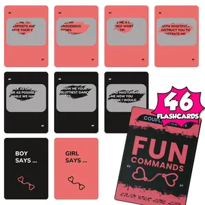 New 46 Pcs Powder Boy Girl Quiz Scratch Cards, Couple Interaction Foil Game Cards, Fun Interactive Dating Party Supplies