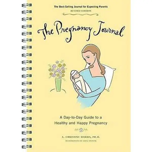 Used Book - The Pregnancy Journal: 081186989x Daily Guide to a Healthy, Happy Pregnancy by A. Christine Harris - English, Fully Revised with Medical Information, Ultimate Resource for Expecting Mothers