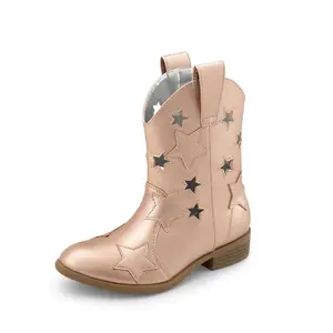 Dream Pairs Kids Flexible & Lightweight Cowgirl Boots