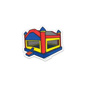 Blank Tag Co.® Waterproof Sticker - Bouncy House