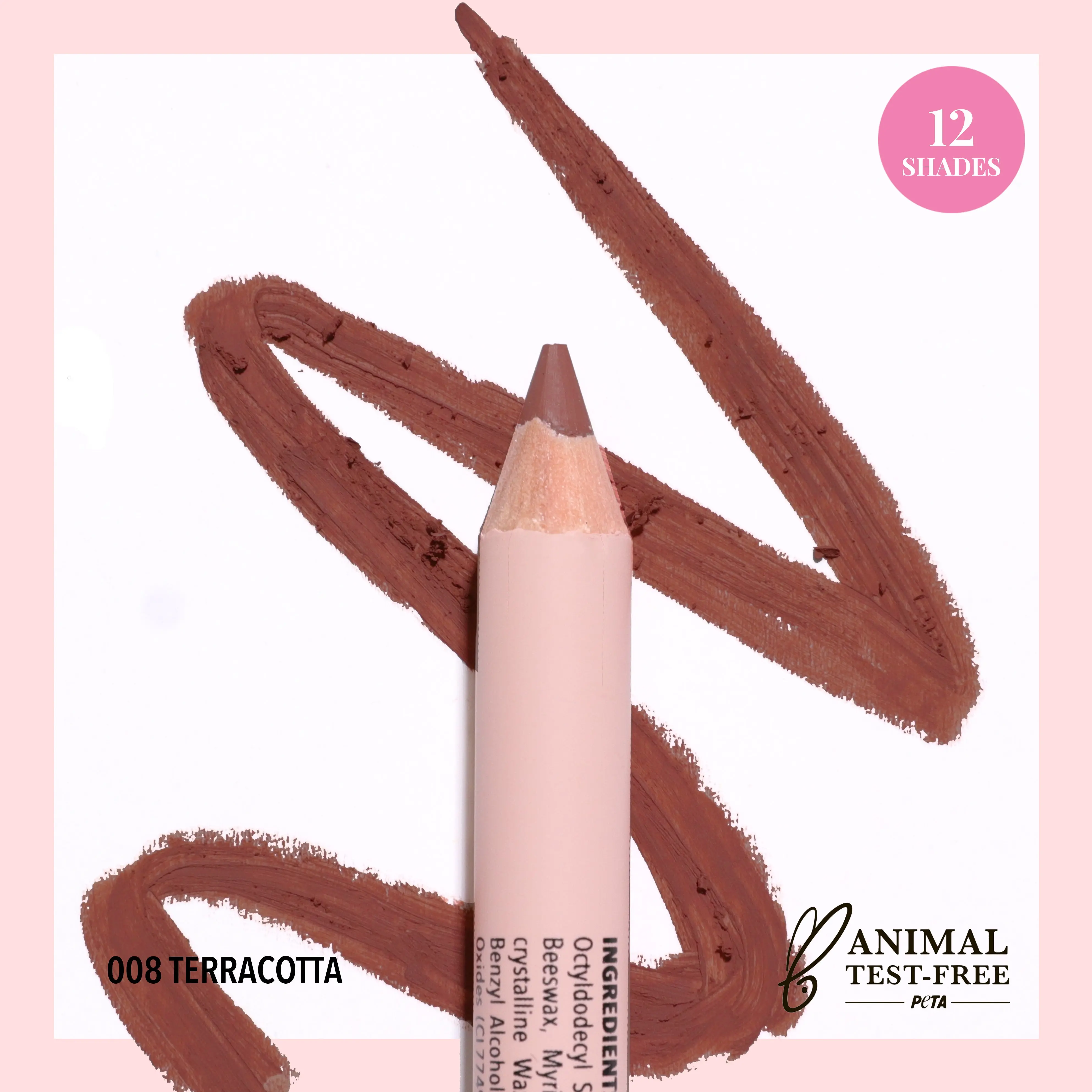 MOIRA | Signature Lip Pencil (008) | Creamy Lip Liner for Precise Definition & Long-Lasting Wear