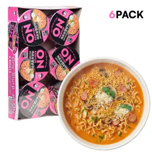 ON RAMYUN 6 PACK Korean Spicy Carbocream Cup Ramen (6 Cups) | Creamy & Spicy KSpicy Kick | QuicRamen Ready in Minutes | Perfect for Dorm, Office & Late Night Cravings Fried Authentic Mexican DIY  Kit SSpicy Curry and Cheese Ramen Flavor Noodle Snack