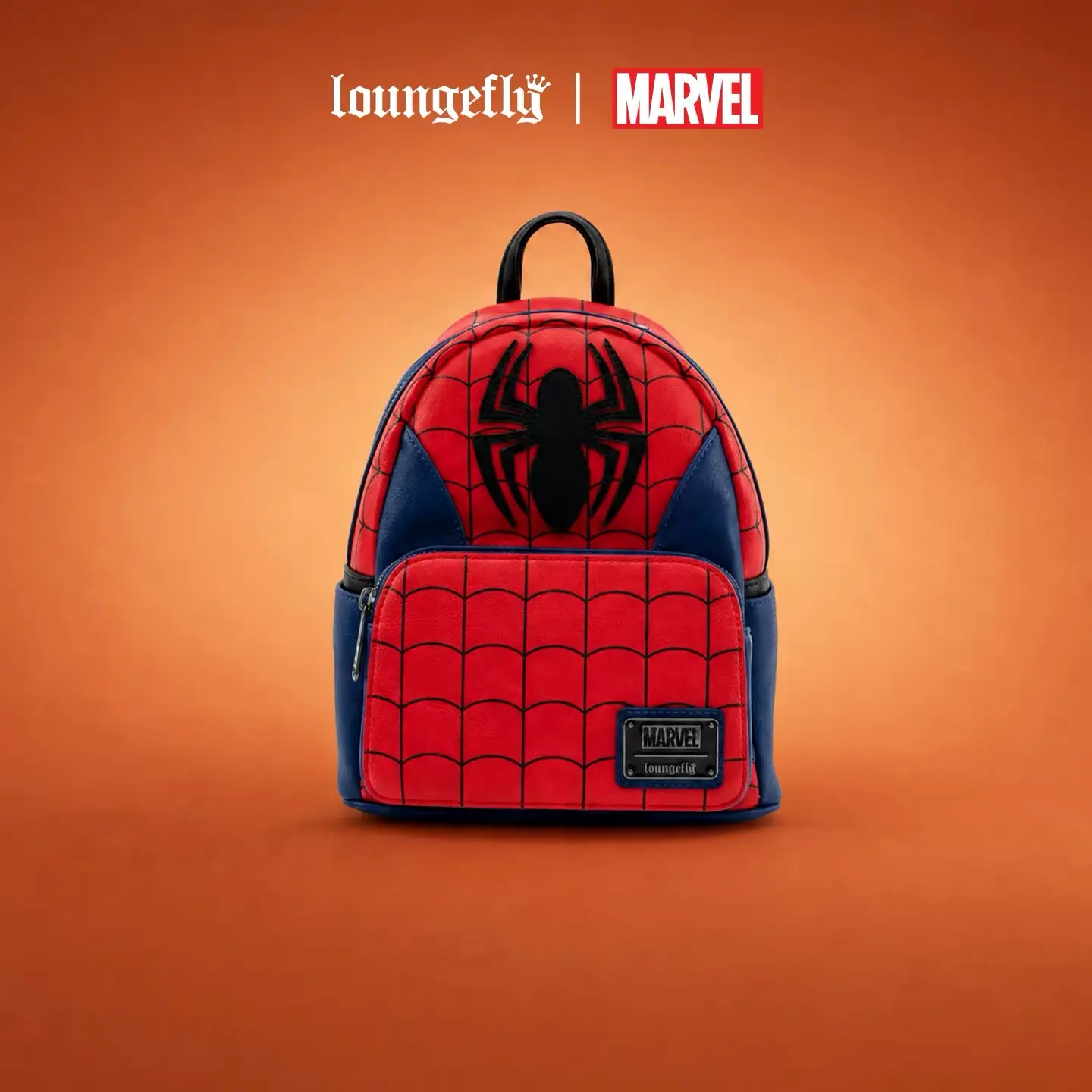LF x Marvel Collab Spider‑Man Brand New Day Trendy Cartoon Mini Backpack, New Style