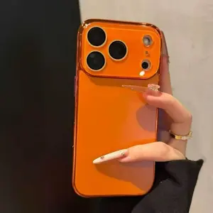 Electroplated Crystal Phone Case Boasting Reinforced Camera Protection And A Rich Palette Of Trendy Colors Blending Reliable Shock Resistance With Versatile Style Options For Apple 17 16 15 14 13 Plus/Air/ProMax/Pro