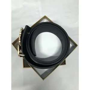 Fashion Designers Style Men Belt Smooth Wear Resistant Strap Elegant Buckle Design Suitable For Office Dating Outdoor Daily All Match Practical Waistband Nice Gift Choice