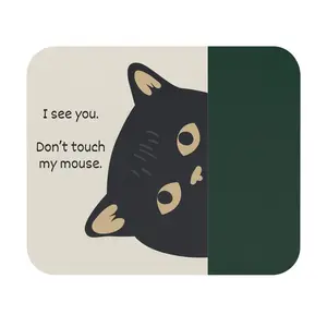 Playful Cat Mouse Pad, Funny Office Décor, Gift for Cat Lovers, Desk Accessory, Unique Mousepad, Animal Themed Gadget