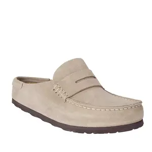 [ Runs big,Downsize 1 ] Snowind Men's & Women's Naples Wrapped Mule Loafers | Suede Cork Footbed Casual Slippers Shoes tmas Footwearpp [PLS: Reduce Size]