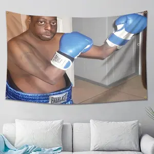 Boxing Green Lester Beetlejuice 3x5FtFlag Tapestries  for Dorm Room Decor Gym PartiesBedroom Garage Banner tapestry Decor with 4 Brass Grommets