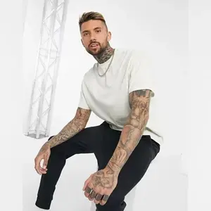 2026 Summer Fashion New Arrival 100% Cotton Solid Color Unisex Oversized Regular Round Neck Basic T-Shirt High-Quality Classic Style