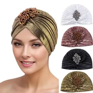 AAEssentials New Style  Metallic  Diamond Turban