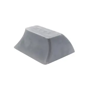 Monument Series Concrete Wave Obstacle - 4.25" Wide, 2" Tall - "Sterling Gray" Colorway