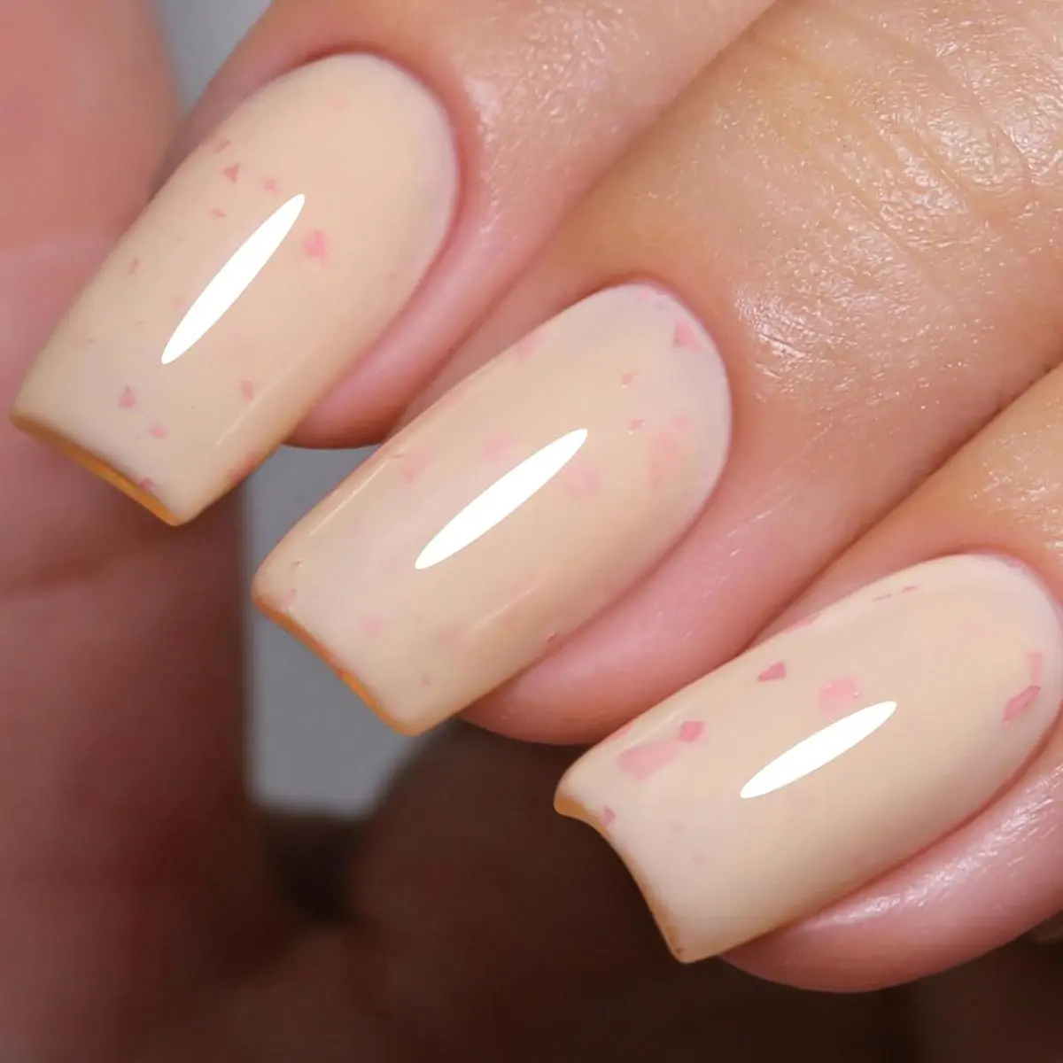 Pastel Orange&Pink Flake