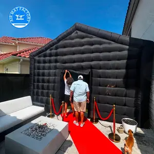 UK warehouse in stock! New Oxford luxury camping inflatable  AirTent Air Fort nightclub  Halloween party ice fishing inf tent Large Waterproof Wedding with Windows ozark trail 12 person glamping Kids Portable Play Lights