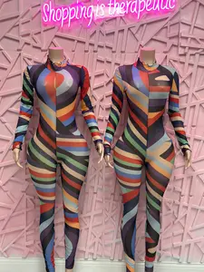 Geometric jumpsuit