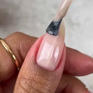 DND DC 2450 SHEER GLOW Gel and Lacquer Duo nail care nail art sheer nude gel color