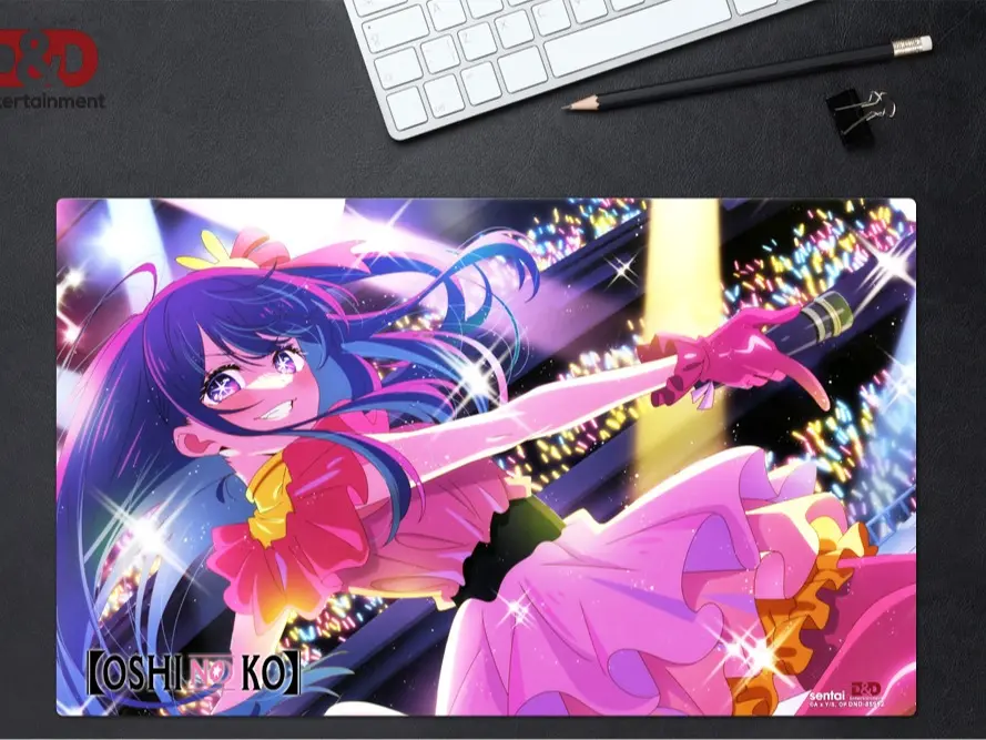 Oshi no Ko Anime Playmat (Large Mousepad) Officially Licensed [24"x14"x1/16 Inches]