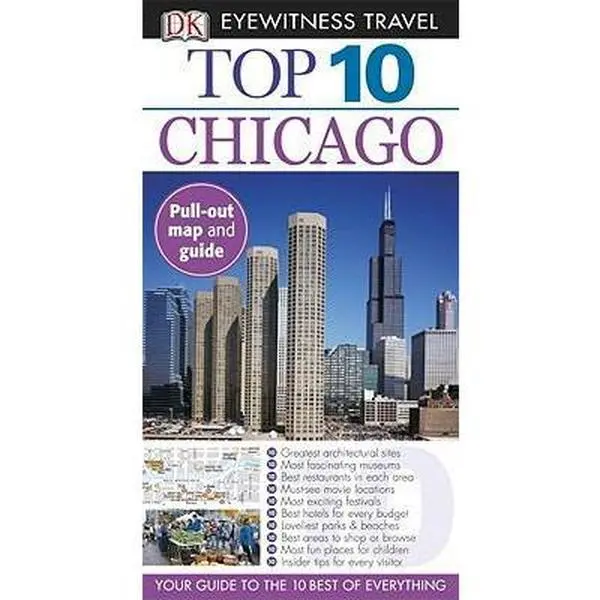 USED-Top 10 Chicago (Eyewitness Top 10 Travel Guides) by Elisa Kronish (Paperback)