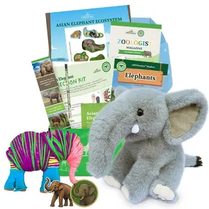 edZOOcation™ Zoologist Box (Age 6-8) - 12 Months (One Time Purchase, Non-Renewing)