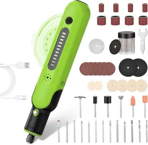 8V Cordless Rotary Tool Kit with 103 count Accessories, USB-C , 5-Speed 25000RPM mini cordless rotary tool Power Rotary Tool for Engraving, Sanding, Drilling, Polishing, DIY Crafts