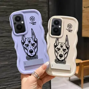 1 Piece Suitable For One Plus Nord N300/Nord N20 Serious Dog Designed Phone Case Cover For Daily Use With Flexible And Elegant And Stand Compatible With 1+Nord N20 5G