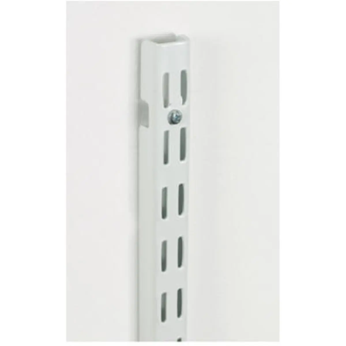 281200 84 in. Heavy Duty Wall Standard Shelf Track, White