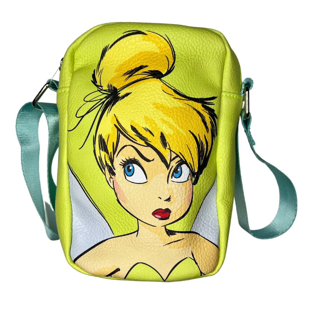 Peter Pan Tinker Bell Looking Up Expression Crossbody Wallet