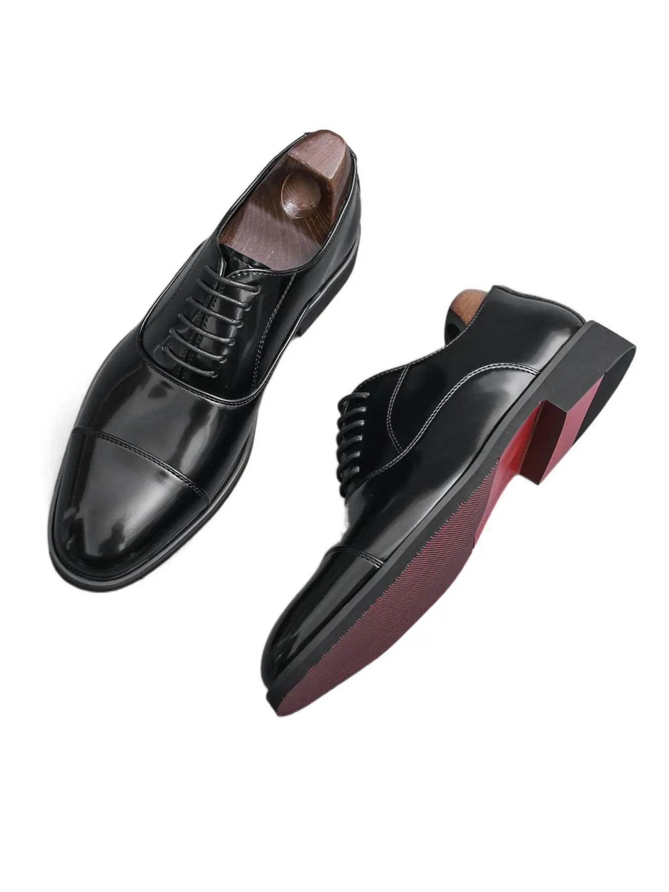 Men Oxford Shoes Footwear PU Low Heel Professional Classic Comfortable Versatile Business Men Shoes Business Office Shoes Pu Leather Footwear