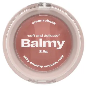 alternativestereo Balmy Cream Cheek, No.1 Baby Rose, 0.08 oz (2.5 g)