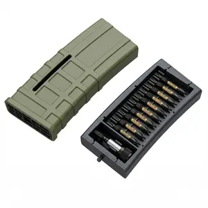 Vultclaw 31-pieces Magnetic Impact Screwdriver Bit Set with Phillips, Slotted，Square and Torx Bits，S2 Steel Material，ABS Magazine Box for Professional Use，Great Choise for Gift, Hand Tools