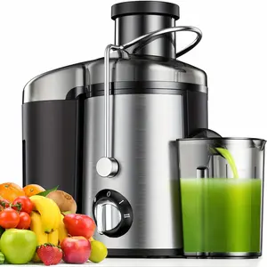 Multi-Function Juicer, Juice Blender, Mixer, Food Processor, 3-Inch Wide-Mouth Juicer Extractor for Vegetables And Fruits, 3-Speed Settings, Easy to Clean, Detachable, High Juice Yield, Fast Juicing, Quick Juice Extraction for Fruits And Vegetables