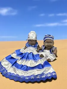 Ibeyis Jimaguas de Yemaya Niña y Niño / Ibeyis Jimaguas of Yemaya Girl & Boy Costume