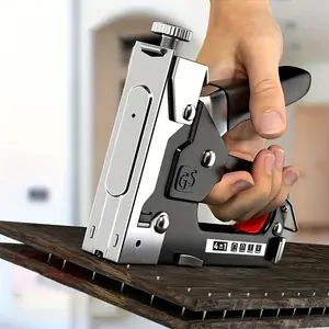 OUDISI 4 in 1 Multifunctional Nail Machine Durable Adjustable Strength Riveter for DIY Home Decoration Camping Industrial Use Heavy Duty Handle Hardware