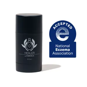 Corsica Scents HEALER Unscented Lotion Bar for Sensitive Skin - Natural, Anti-inflammatory, Anti-bacterial, TSA-friendly, Clinically Tested, 50ml