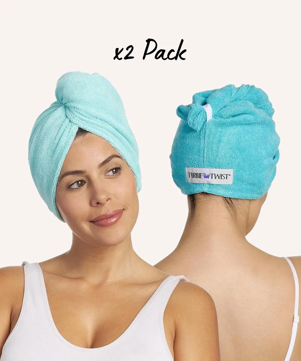 Teal Aqua Two Pack